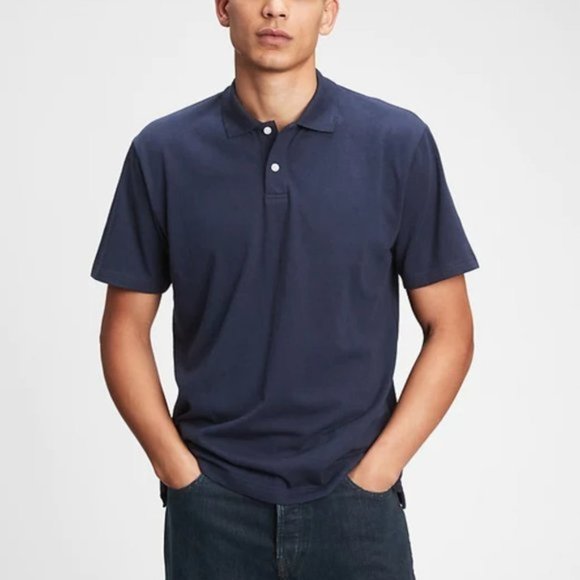 GAP All Day Pique Polo Shirt (size S) - Picture 1 of 6